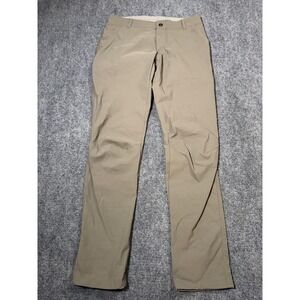 Kuhl Pants Mens 33x34 Beige Lightweight Hiking Zip Pocket Breathable Outdoor